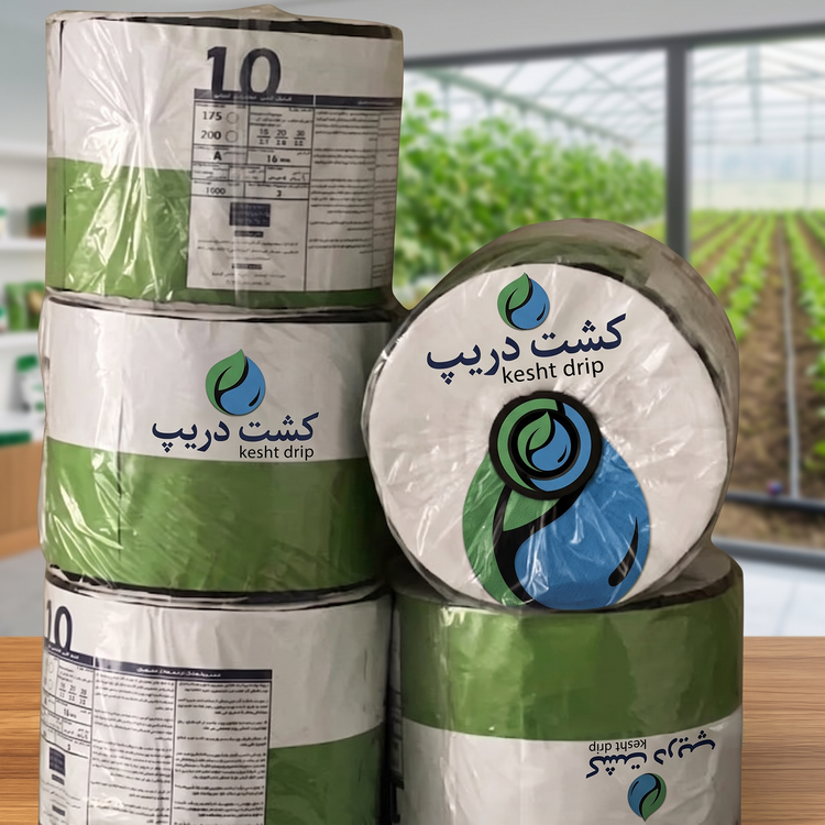 نوار تیپ کشت دریپ (سایز ۲۰ - پلاکدار - ضخامت ۶ میل)