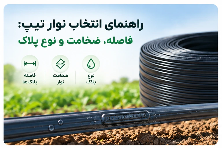 راهنمای انتخاب نوار تیپ: فاصله، ضخامت و نوع پلاک